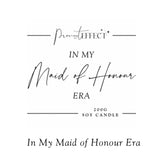 Maid Of Honour Candle