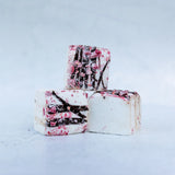 RASPBERRY DARK CHOCOLATE MARSHMALLOWS