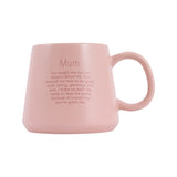 Mum HeartFelt Quote Mug