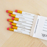 Happy Affirmation Pencils. 8pk