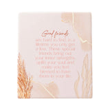 Good Friends Ceramic Verse