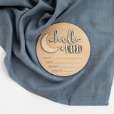 Baby - Birth Announcement Disk. 4 LEFT