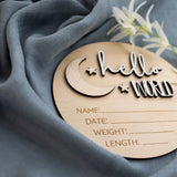 Baby - Birth Announcement Disk. 4 LEFT