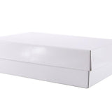 White Gloss Box Tied With Ribbon