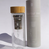 3 in 1 Glass Tea Bottle with Infuser. 3 LEFT
